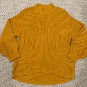 Old Navy Yellow Cowl Neck Sweater